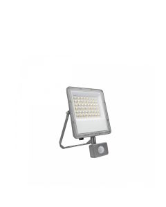 LED-bygglampa 50W CCT 100 lm/W IP44 – med rörelsesensor – grå