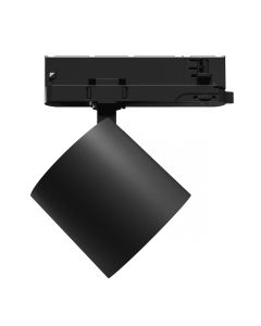3-fas LED-skenspotlight 32–40W K4000 svart