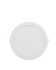 Rund LED-infälld panel Ø22,5 cm 24W CCT 79 lm/W IP54