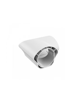 LIMEA VARIO koppling L-hörn – vit – 113×133×70 mm