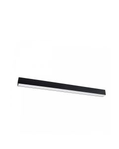 LED linjär taklampa 50W CCT K3000/K4000/K6500 5000 lm 120 cm – Svart