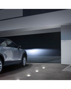 LED-markspotlight GU10 Rund IP67 Ø108x140mm Grå
