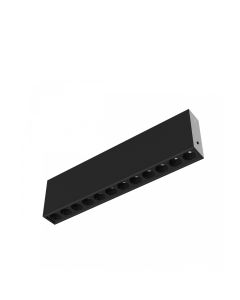 GRID S LED utanpåliggande spot 12W CCT IP20 – svart