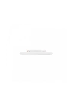 Avlång LED-skenarmatur 8W CCT 48V 304 mm dimbar Vit