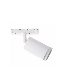 LED-skenspotlight 7W K4000 48V Vit