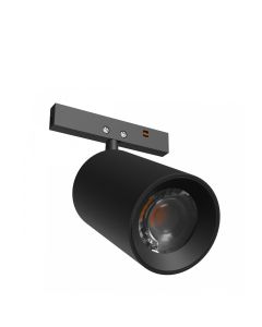 LED-skenspotlight för smal skena 5W K3000 48V Svart