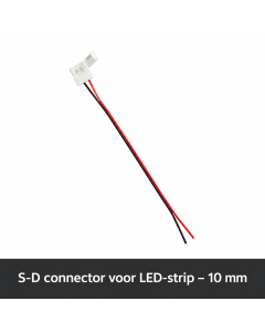 S-D-kontakt för LED-remsa – 10 mm