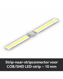 Rem-till-rems-kontakt för COB/SMD LED-remsa – 10 mm