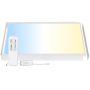 LED-panel 120x60 cm | 60W | CCT Dimbar | 3000K-6000K | CRI90 | Fjärrkontroll