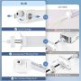 LED Vattentät Armatur 33/40/50/60W Justerbar – 10 200 Lumen – Valbar CCT – 150 cm – bild 5