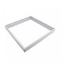 Utanpåliggande LED-panel med ram 60x60 cm vit
