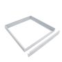 Utanpåliggande LED-panel med ram 60x60 cm vit – bild 2