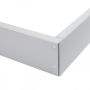 Utanpåliggande LED-panel med ram 60x60 cm vit – bild 4