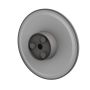 LED-vägglampa Piatta rund 18W CCT 1800 lm IP44 Ø250 mm – Grå – bild 5