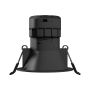 LED Infälld Spotlight Ø9 cm 7W CCT 86 lm/W IP20 Svart – bild 4