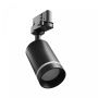 3-fas skena spotlight GU10 svart – 60×101×169 mm