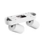 Utanpåliggande spotlight GU10 2 huvuden – vit – IP20 – 220×70×135 mm – utan ljuskälla – bild 4