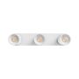 Utanpåliggande spotlight GU10 3 huvuden – vit – IP20 – 350×70×135 mm – utan ljuskälla – bild 3