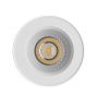 Utanpåliggande spotlight GU10 – rund – vit – IP44 – 70×90 mm – utan ljuskälla – bild 4