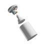 Utanpåliggande spotlight GU10 – rund – vit – IP44 – 70×90 mm – utan ljuskälla – bild 6