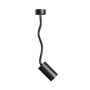 GU10-väggspot med flexibel arm 410 mm – IP20 – svart – bild 3