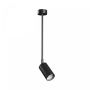 GU10-väggspot med lång arm 450 mm – IP20 – svart
