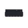 LED-gallerarmatur för skena 6W K2700 48V 110 mm Svart – bild 2