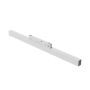 Avlång LED-skenarmatur för smal skena 10W K3000 48V 300 mm Vit – bild 4