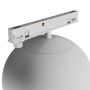 LED-globarmatur för smal skena 7W K3000 48V Ø100 mm Vit – bild 5