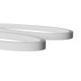 LED-ljuslist för smal skena 12W K3000 48V 1026 mm Vit – bild 5
