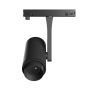 LED-skenspotlight med justerbar ljuskägla för smal skena 7W K3000 48V Svart – bild 2
