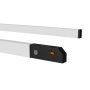 LED-ljuslist för smal skena 6W K3000 48V 547 mm Svart – bild 5