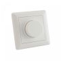 DALI-vriddimmer med strömbrytare 80×80 mm – utan inbyggt nätaggregat