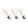LED E27 A60 filamentlampa 3-pack 7W K2700 770lm