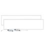 LED-panel 30x120 cm | 40W | 3600 lumen | CRI80 | Flimmerfri | 9 mm | Vit – bild 6