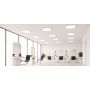 LED-panel utanpåliggande ram 620x620x58 vit – bild 8