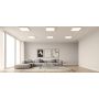 LED-panel utanpåliggande ram 620x620x58 vit – bild 9