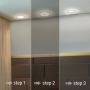 Infälld LED-spot Ø8,3 cm 5,5W K3000 480 lm IP44 – Vit – bild 2