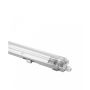 Vattentät LED Armatur 60cm Grå 1x T8 G13 IP65