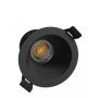 LED Infälld Spotlight Ø9 cm 7W CCT 86 lm/W IP20 Svart