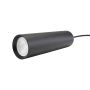 Pendellampa GU10 för 3-fasskena Ø55 mm med 1 m kabel – Svart – bild 2