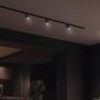 3-fas skena spotlight GU10 svart – 60×101×169 mm – bild 2