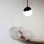 LED-klotpendel för 48V -skena 5W K3000 Ø100 mm – Svart – bild 9