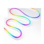 Neon flex LED-sats 5V RGB digital pixel löpljus 1W/m IP54 – Rulle 5 m