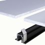 Infälld 3-fasskena 1 m för skenspotlights – Svart – bild 7
