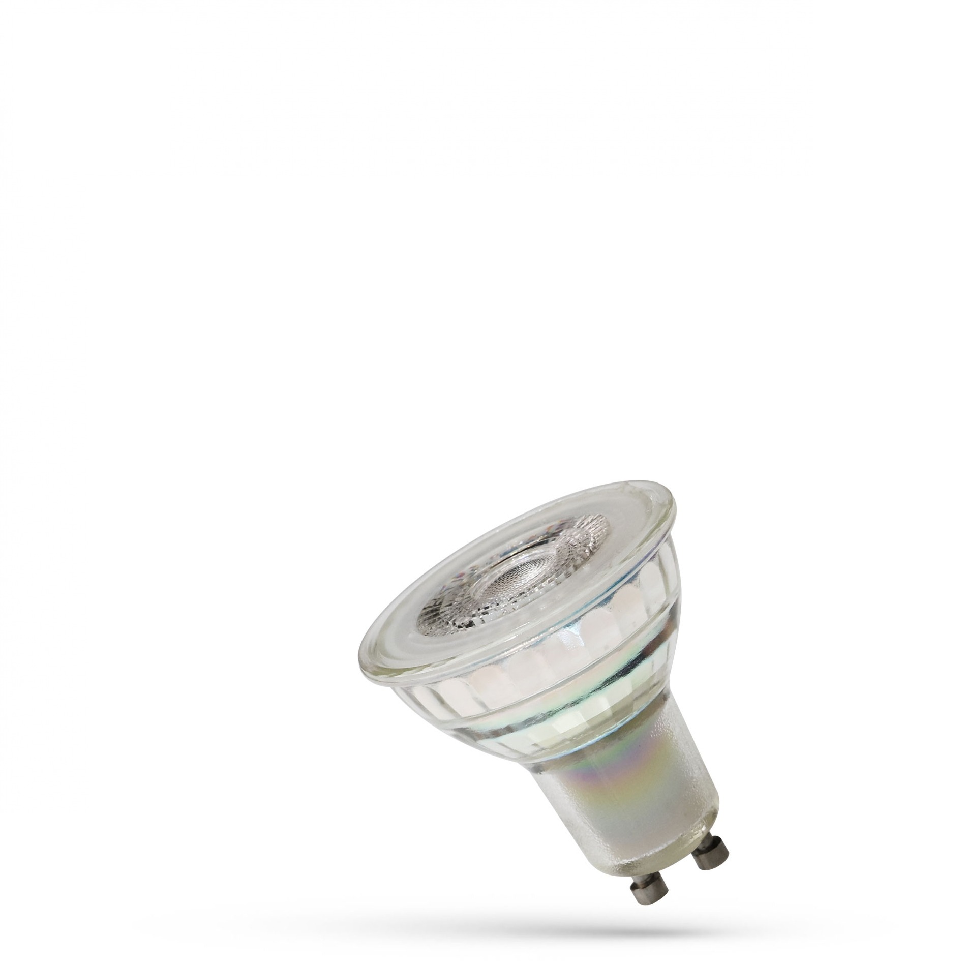Vilken GU10 LED ersätter en halogenspot på 50 watt?