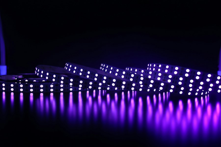 SMD LED-strip med separata ljuspunkter